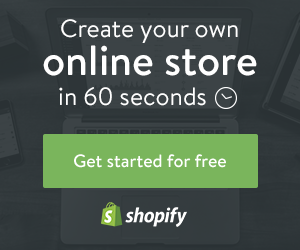 Shopify cretae your online store!